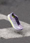ADIZERO SL2 - Road running shoes - powder plum/silver-coloured metallic/solar yellow