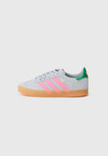 GAZELLE UNISEX - Trainers - silver-coloured/lucid pink/green