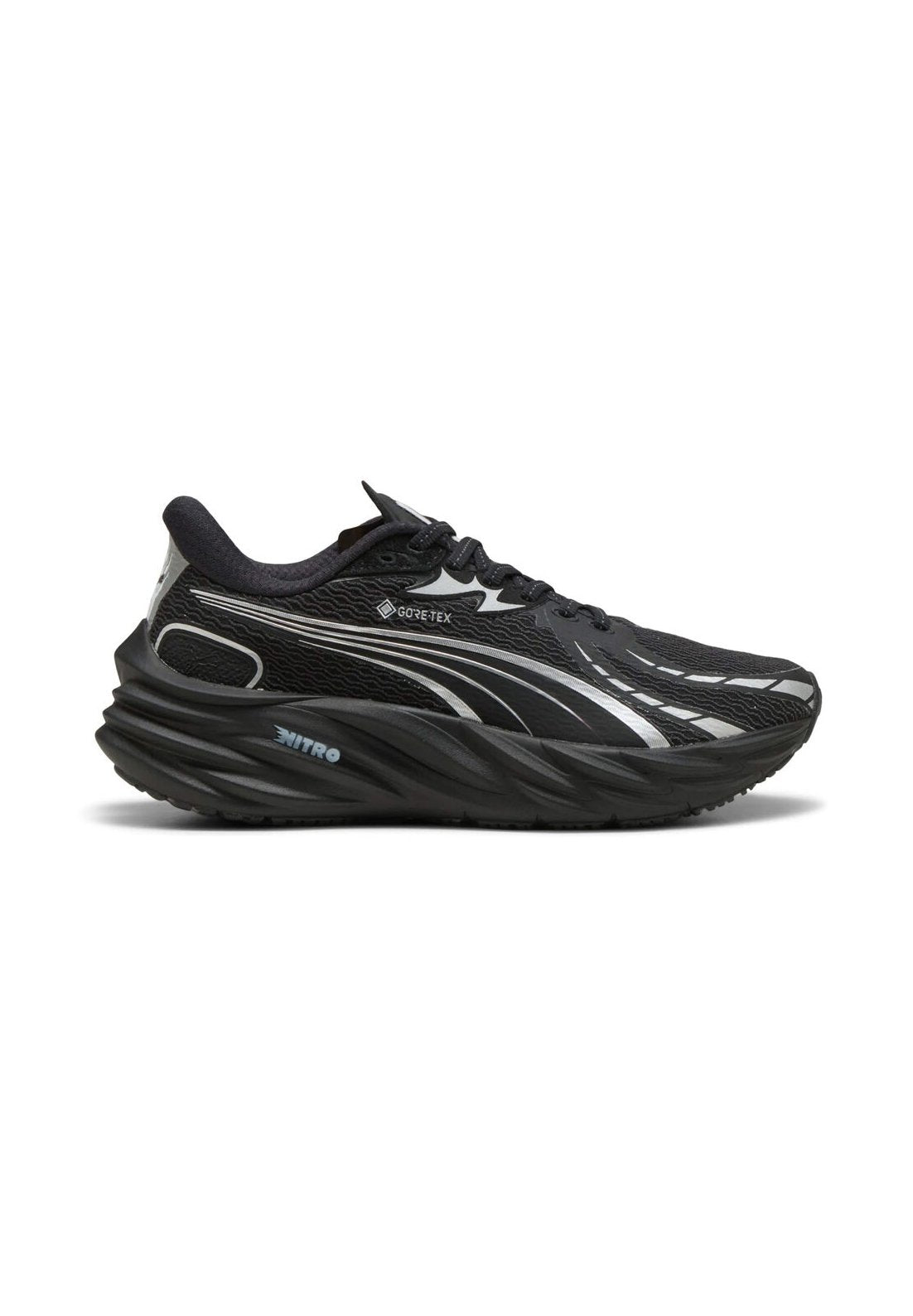 VELOCITY NITRO WNS GTX - Trail running shoes - puma black-puma silver-coloured