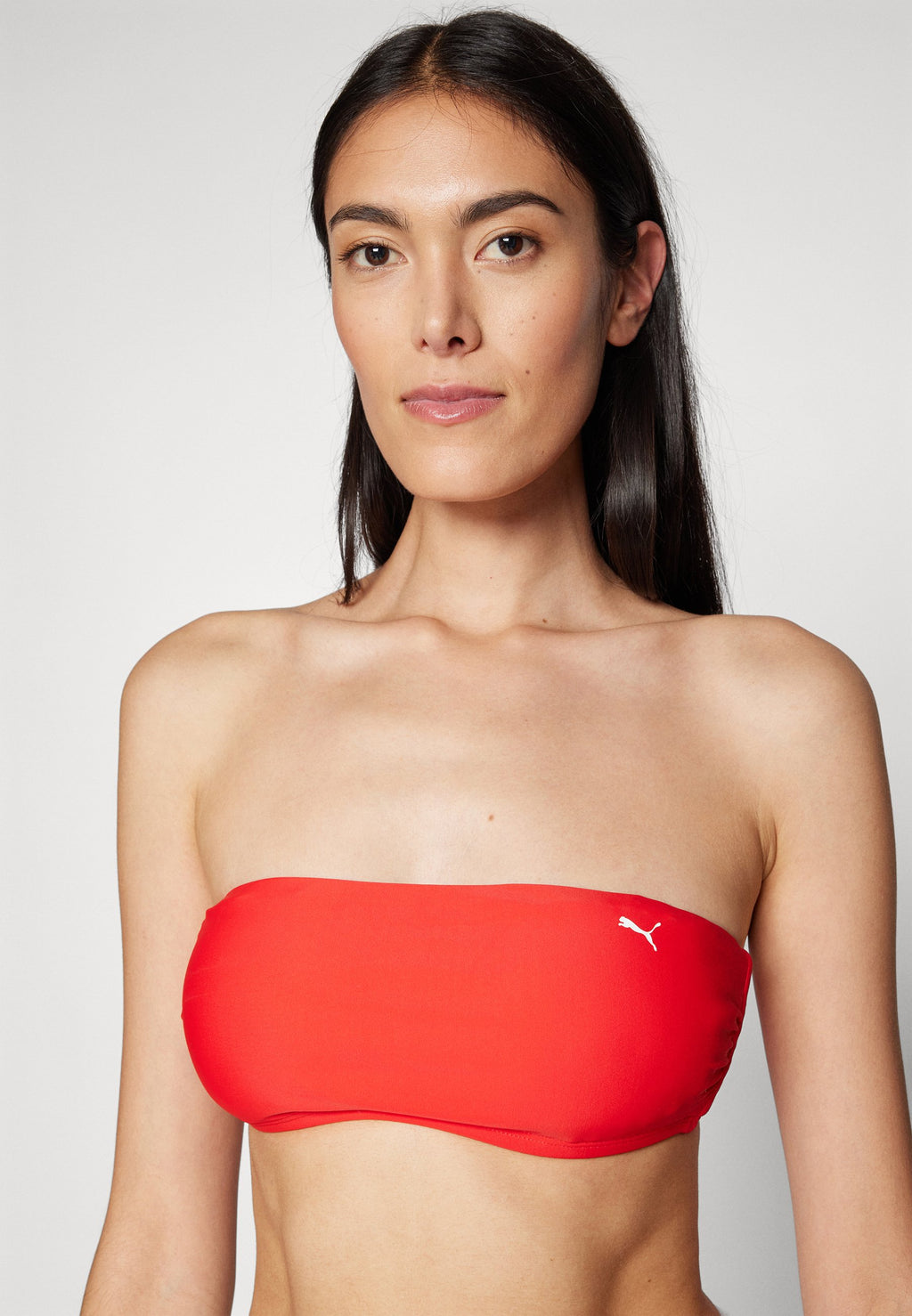 SWIM WOMEN BANDEAU - Bikini top - red