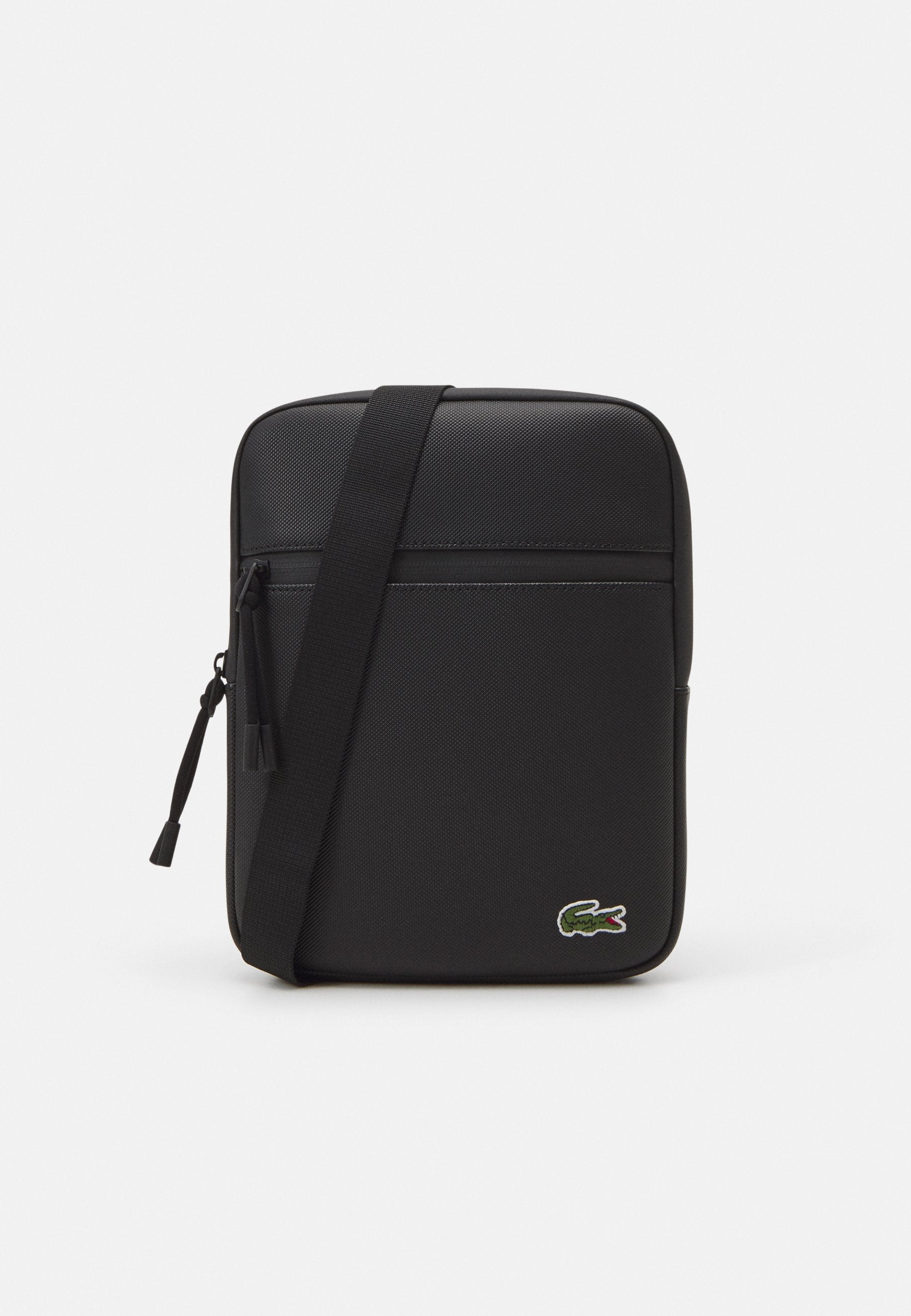 FLAT CROSSOVER BAG UNISEX - Cross body bag - noir