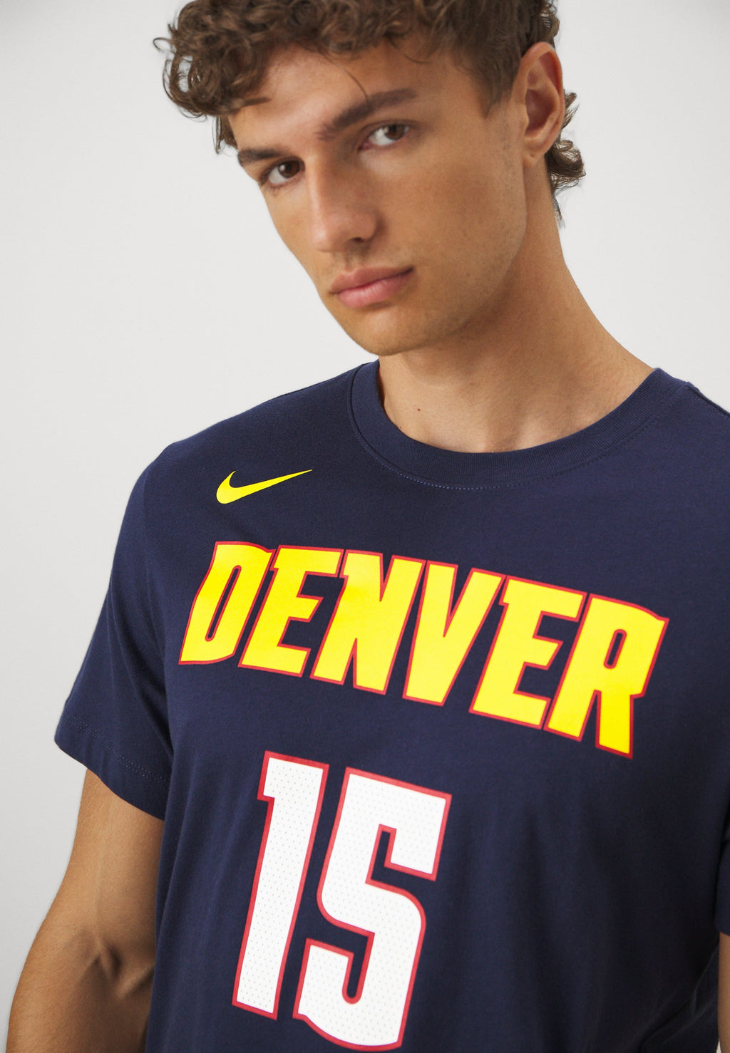 NBA DENVER NUGGETS NIKOLA JOKIC NAME AND NUMBER TEE - NBA jersey - college navy/jokic nikola