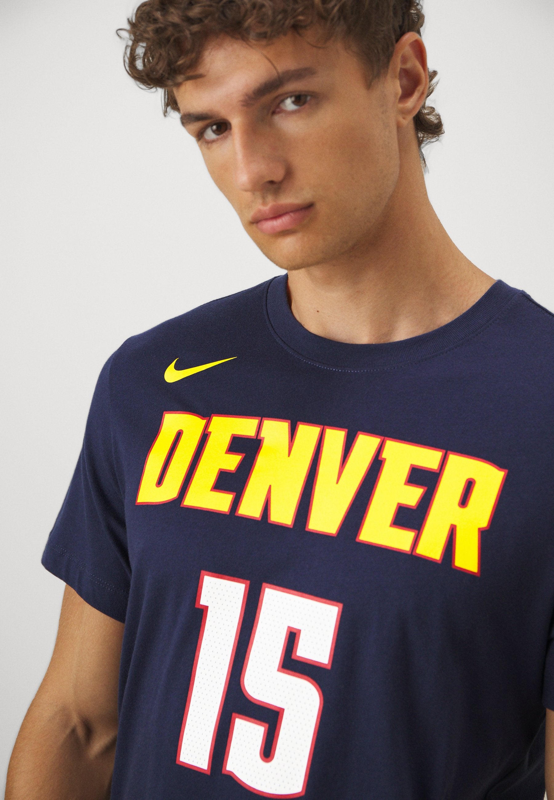 NBA DENVER NUGGETS NIKOLA JOKIC NAME AND NUMBER TEE - NBA jersey - college navy/jokic nikola