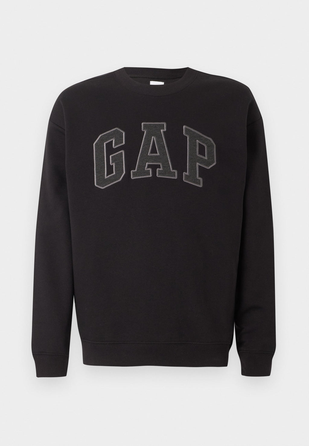HERITAGE LOGO CREW SOLID - Sweatshirt - black
