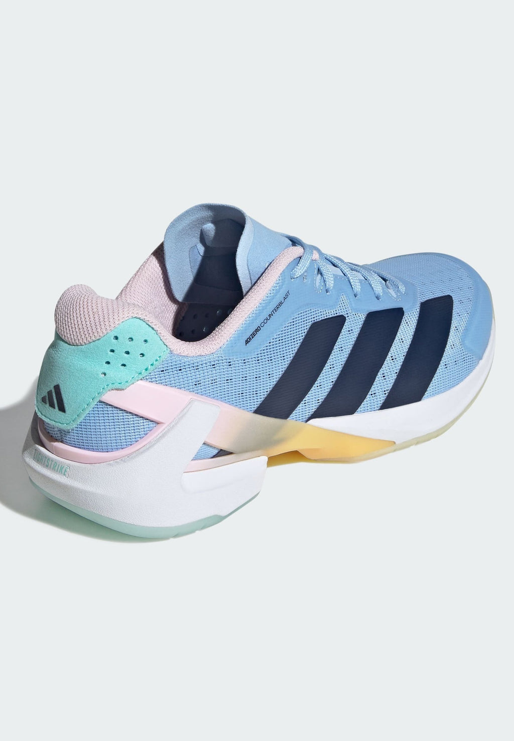 ADIDAS PERFORMANCE - Handball shoes - glow blue   shadow navy   clear pink