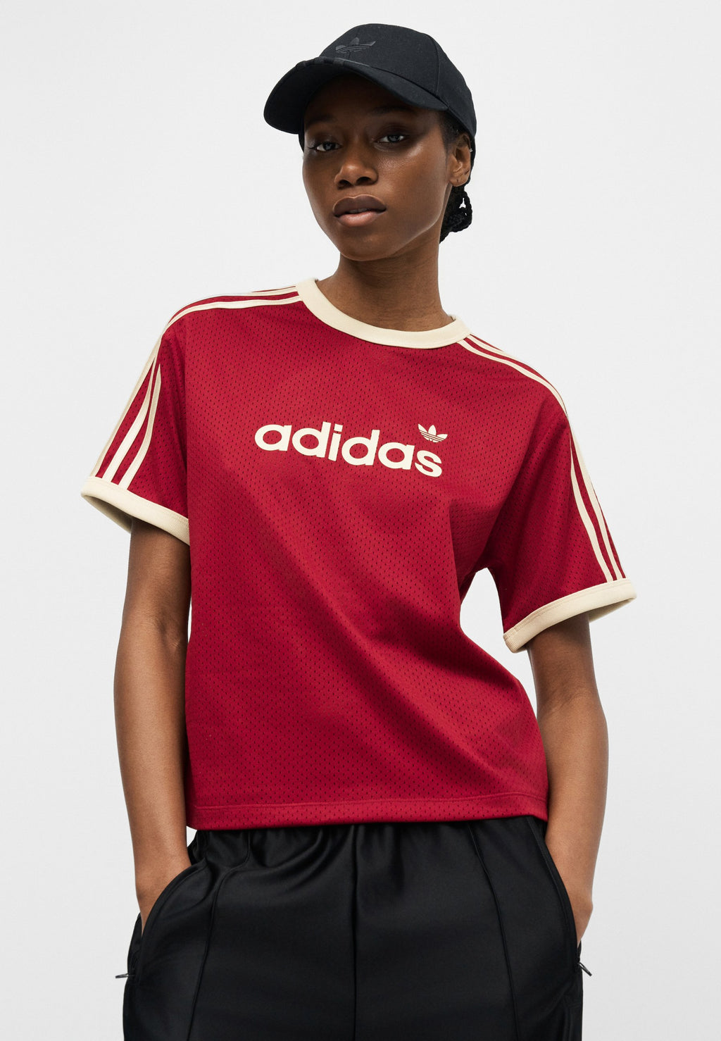 TEE - Print T-shirt - team victory red/warm vanilla