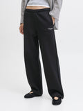 JXSTUDIO - Tracksuit bottoms - black/bright white