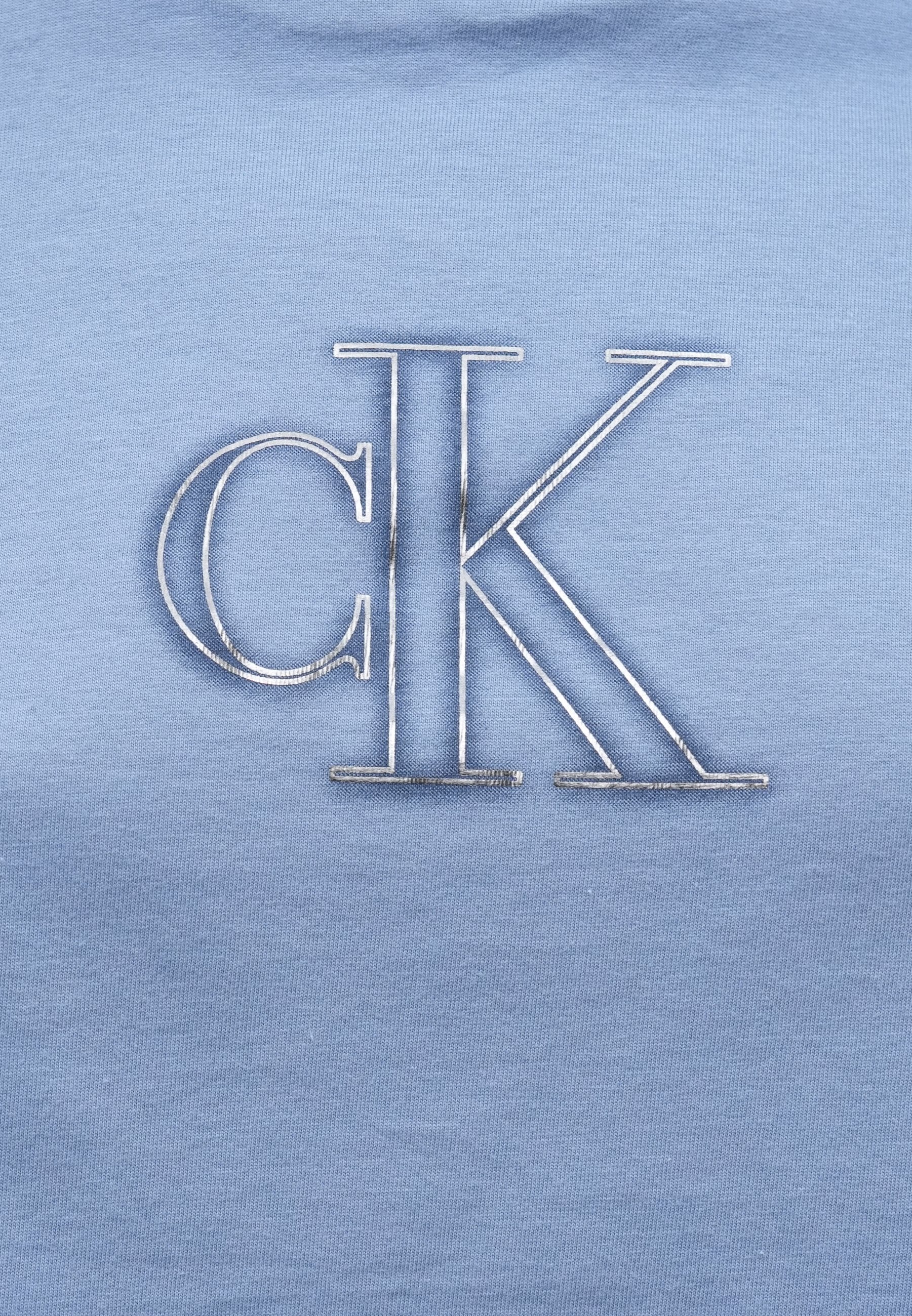 CLASSIC SEASONAL GRAPHIC TEE - Print T-shirt - dusty sailor blue