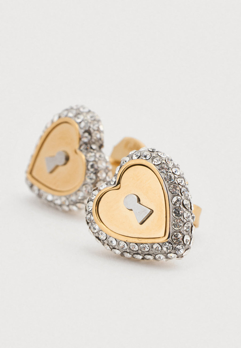 HEART - Earrings - yellow gold-coloured