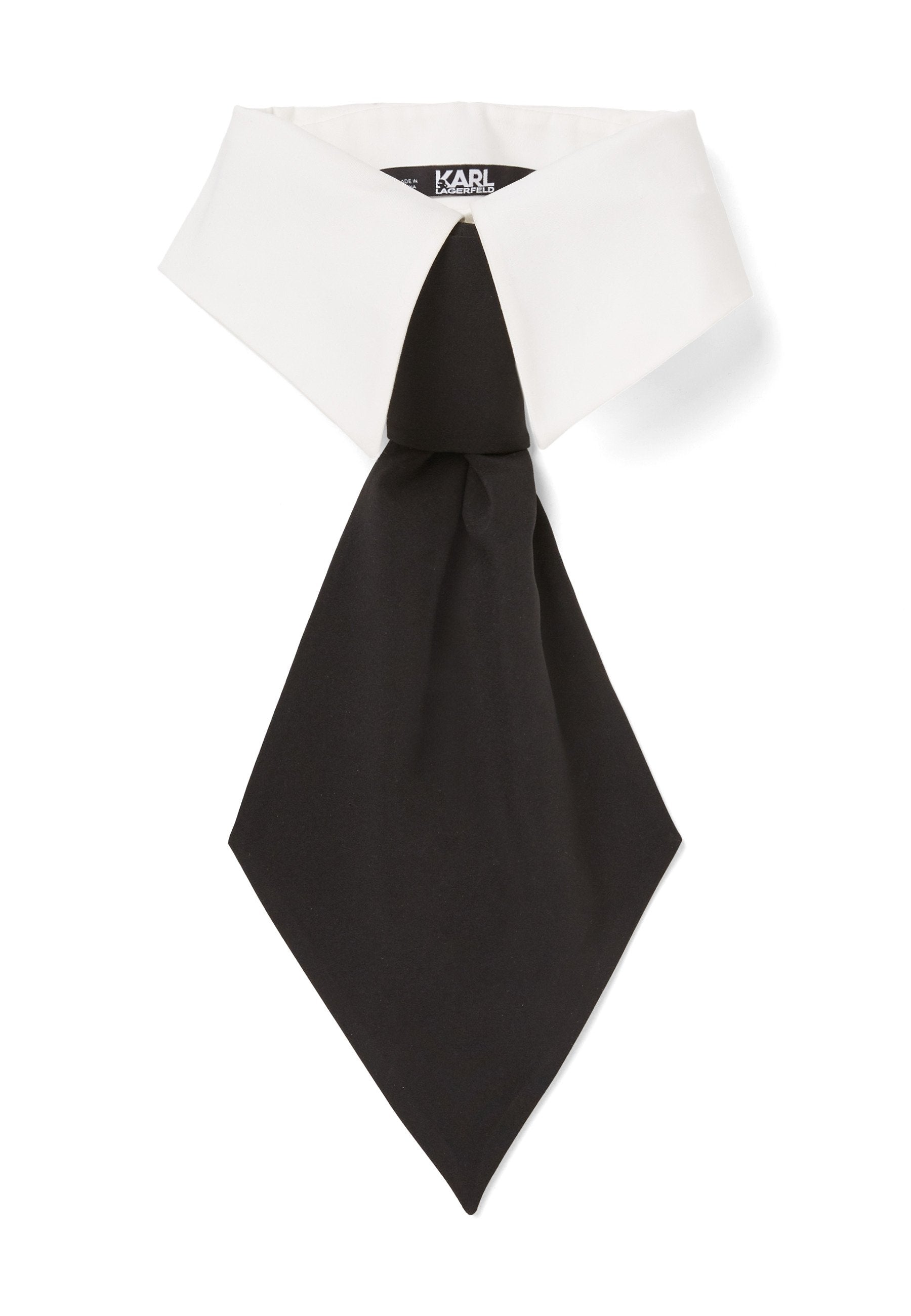 COLLAR AND TIE - Other accessories - white black