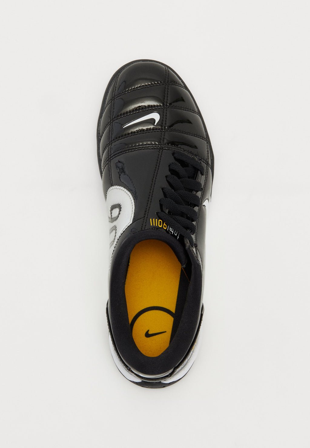 T90 SP UNISEX - Baskets - noir/blanc/argenté métallisé