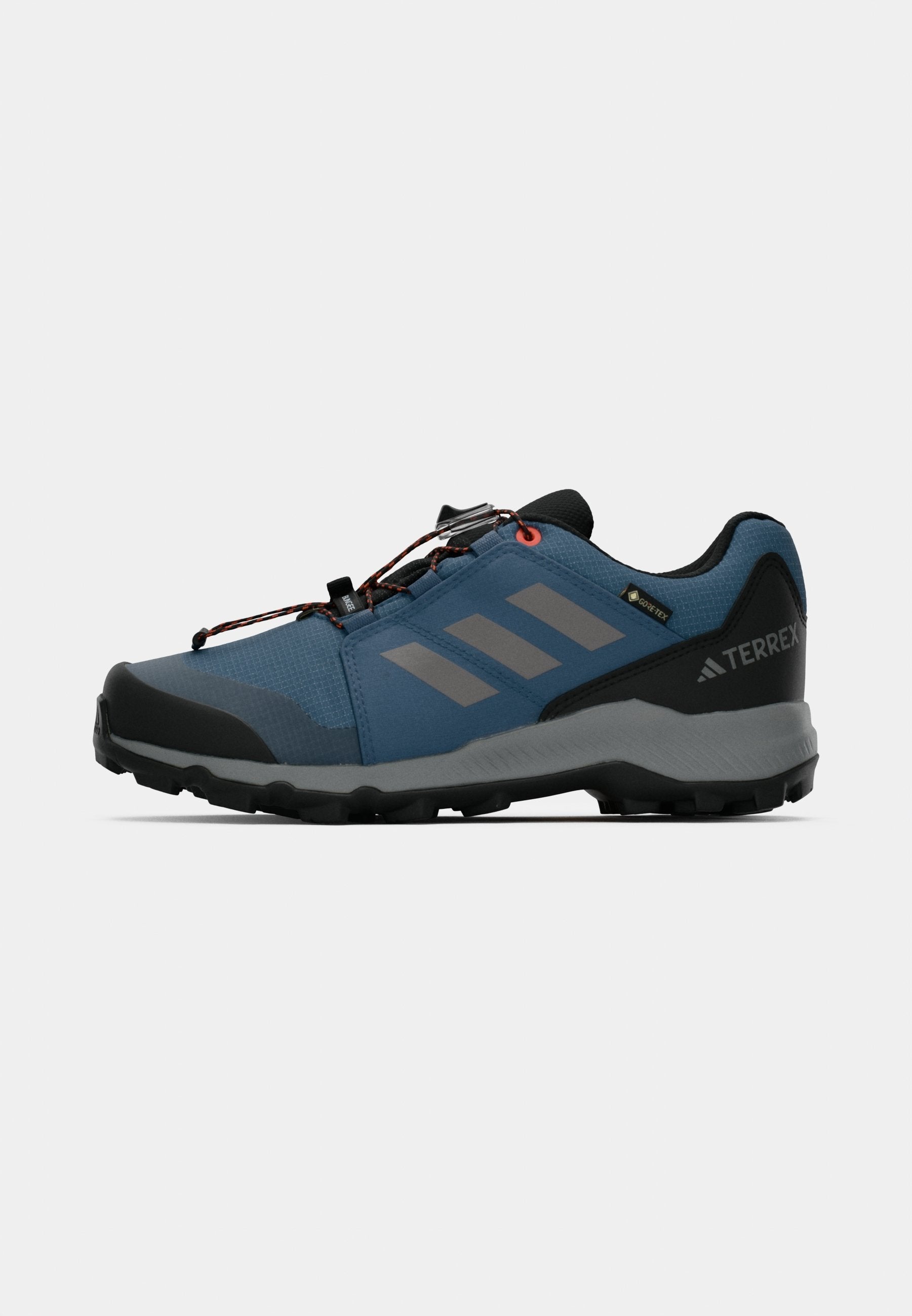 GTX UNISEX - Hiking shoes - steel/grey three/semi impact orange