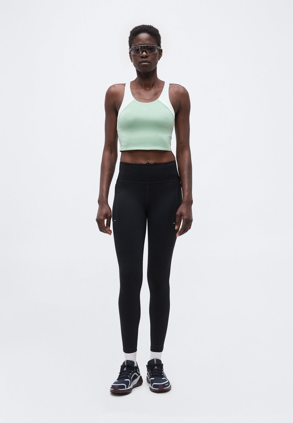 TEMPO BRA TANK - Top - barely green/steam