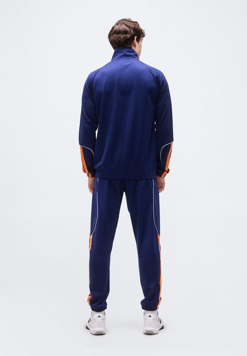 STADIUM - Survêtement - bleu foncé/orange pur