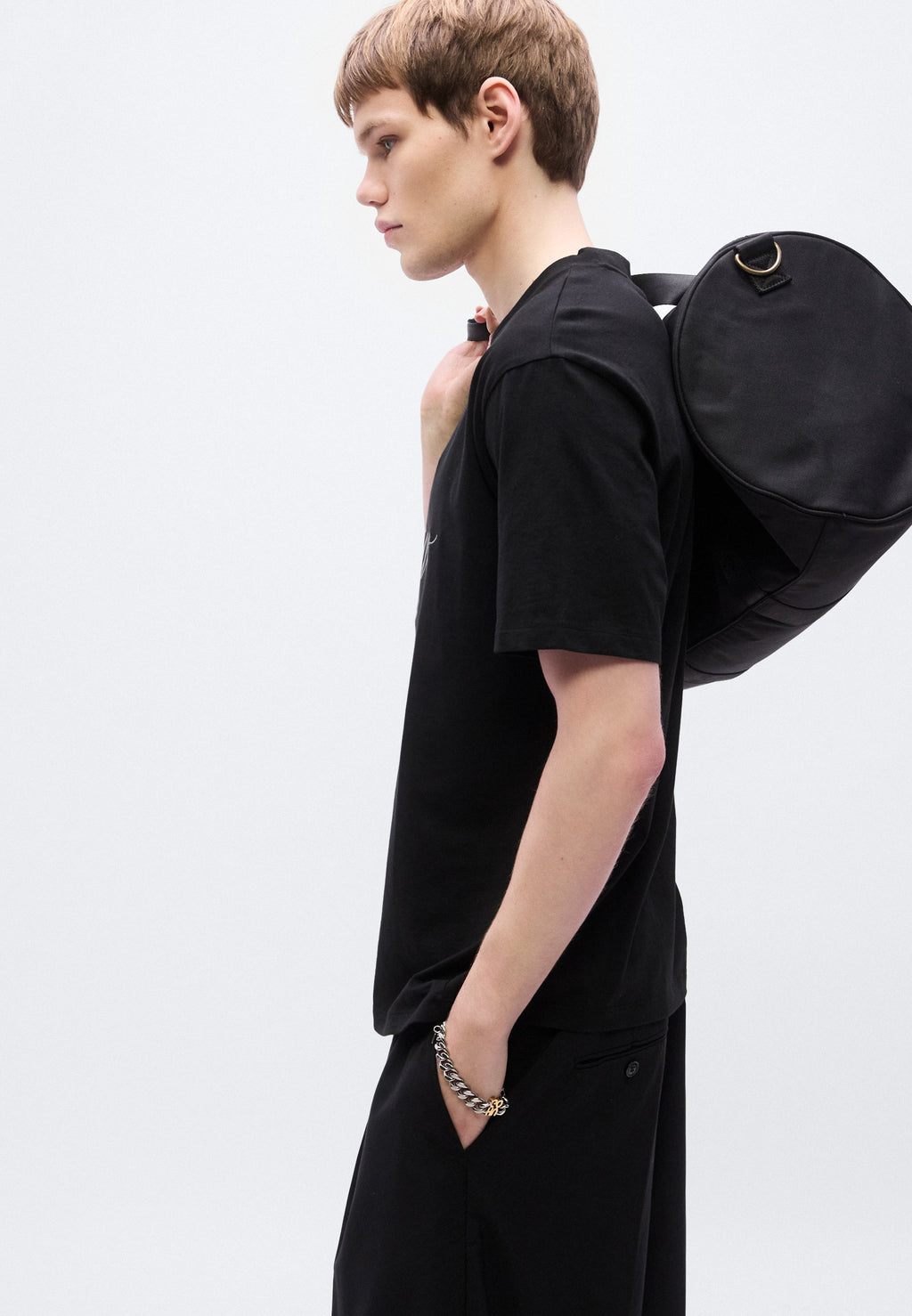 DALENT - Print T-shirt - black