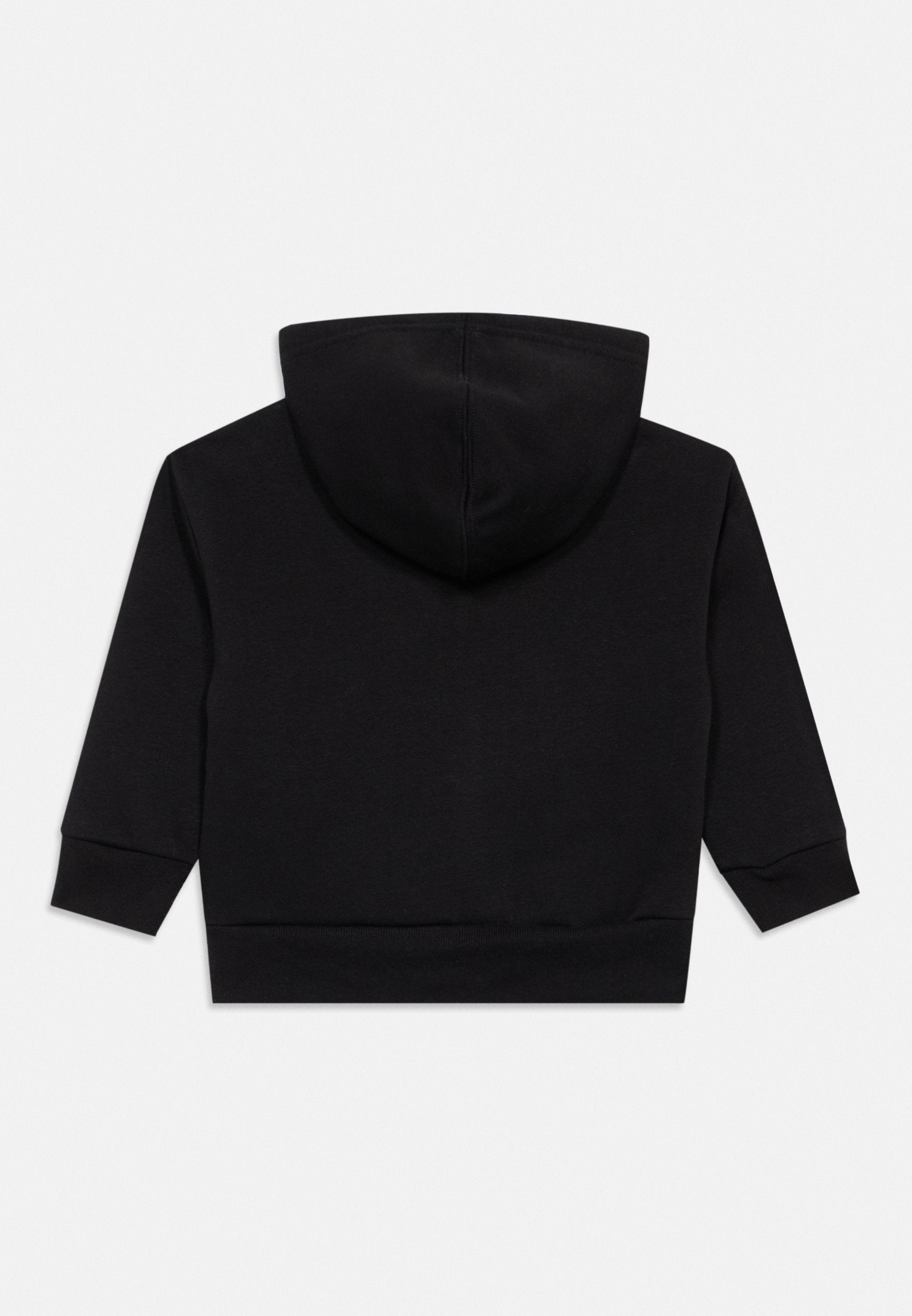 BABYGAP SWEAT À CAPUCHE ZIPPÉ À LOGO DÉCONTRACTÉ - Sweatshirt zippé - noir véritable