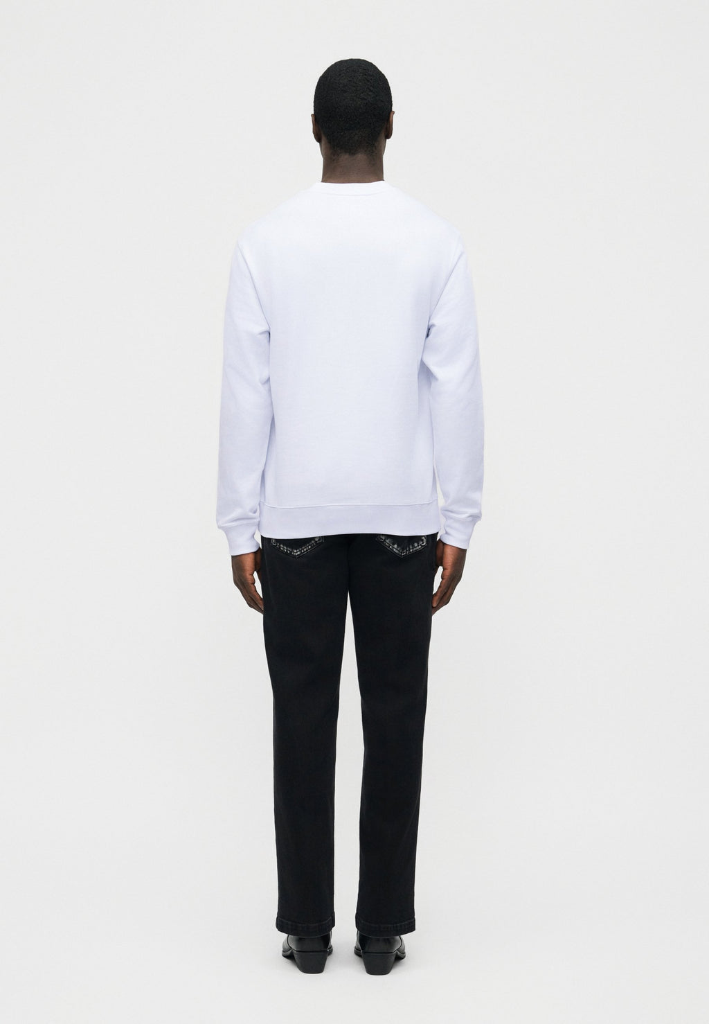 EMBOSSED - Sweatshirt - white