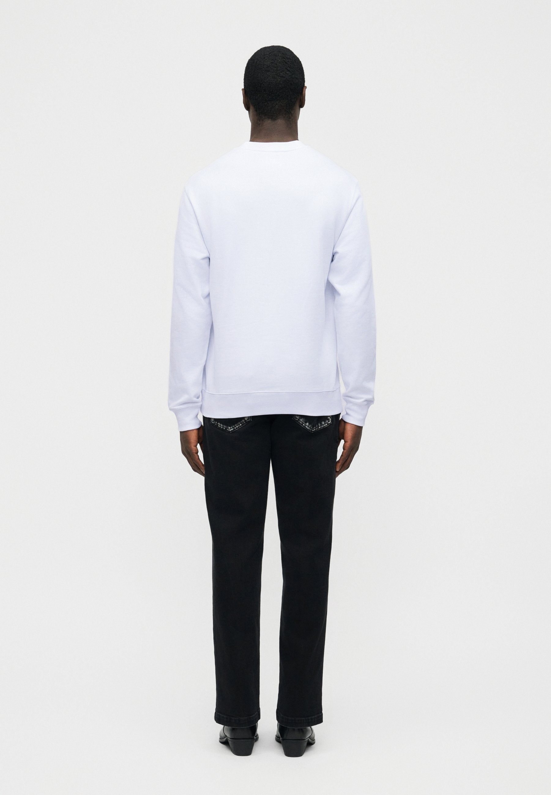 EMBOSSED - Sweatshirt - white