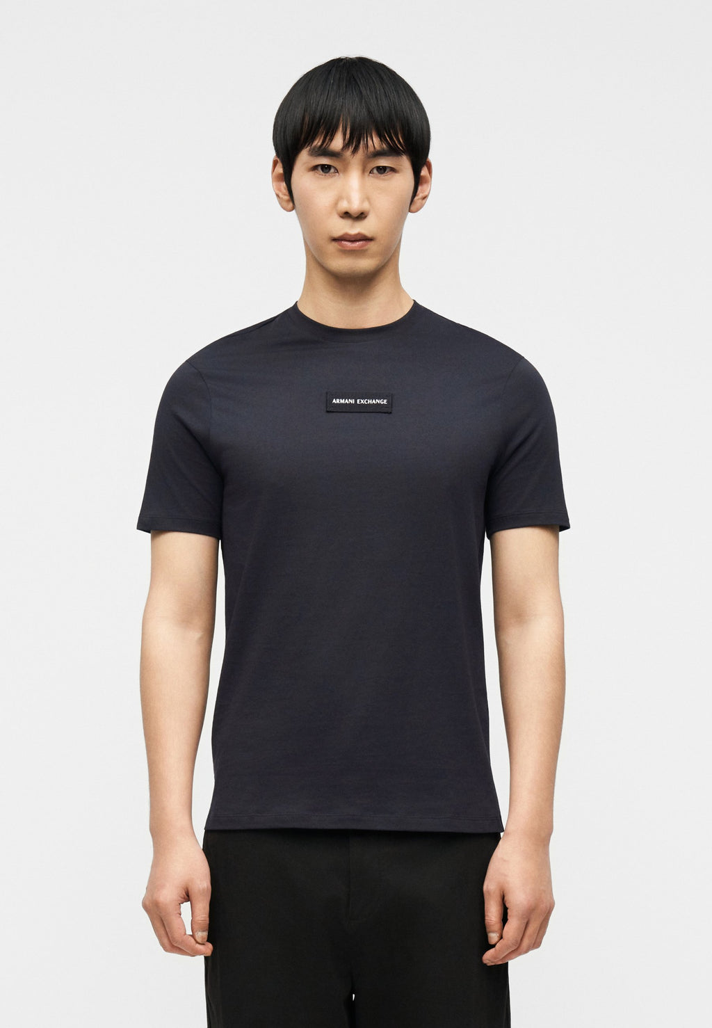 T-SHIRT SLIM FIT - Basic T-shirt - deep navy