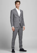 JPRFRANCO SUIT NOOS SET - Suit - light grey melange