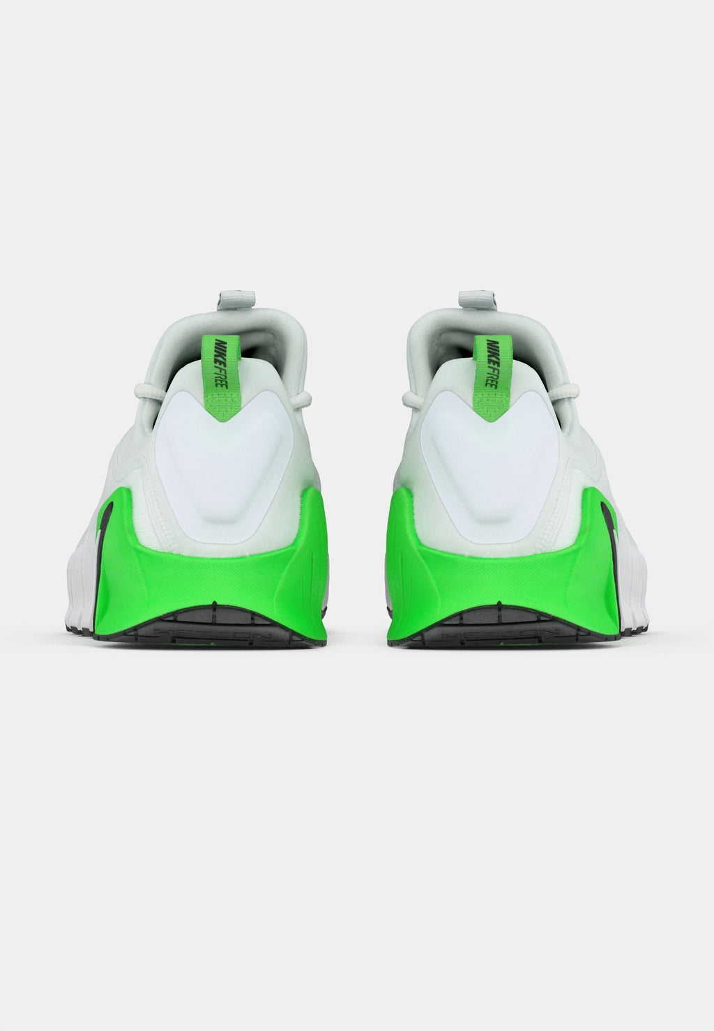 FREE METCON 6 - Training shoe - white/black/green strike