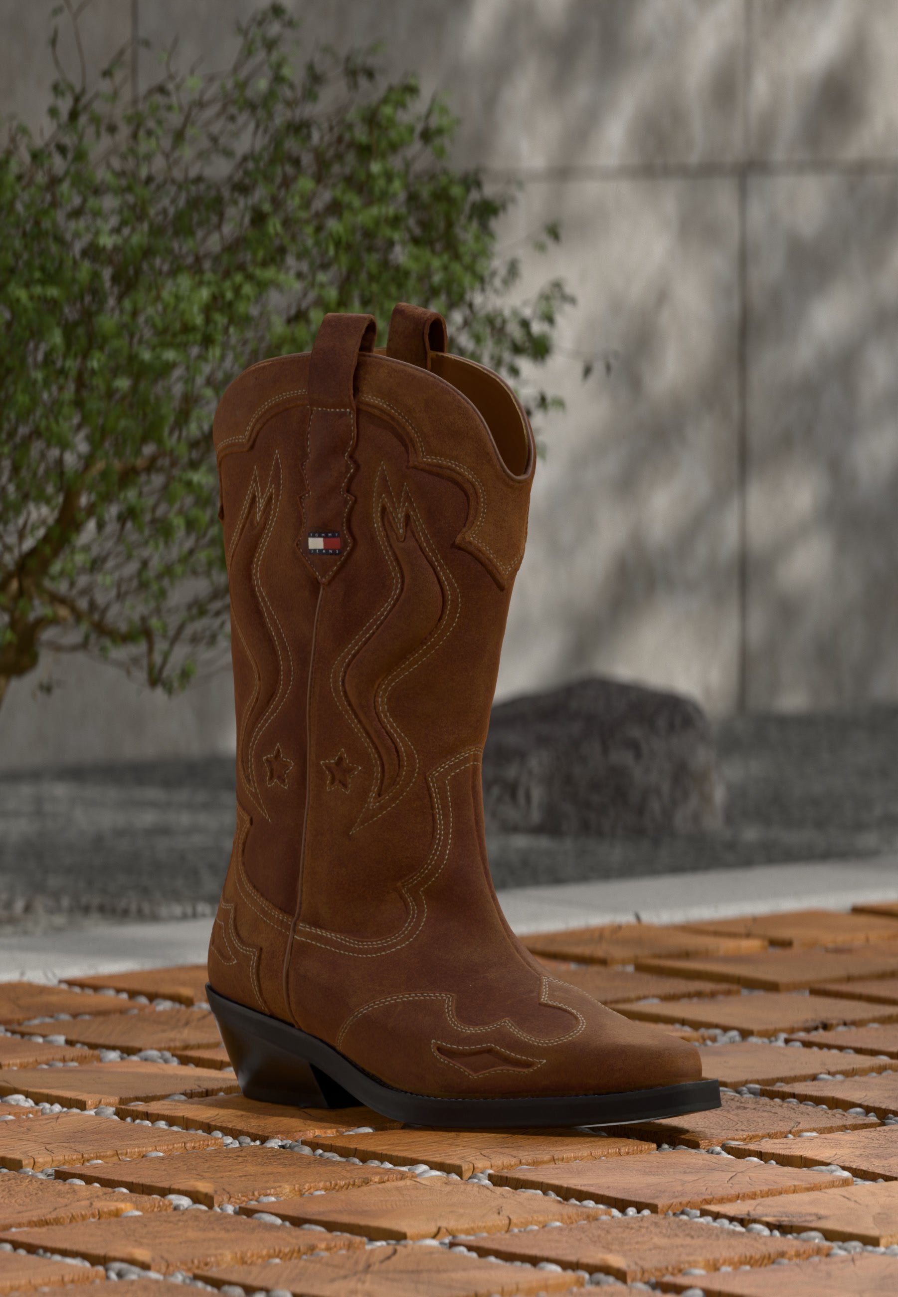 ARCHIVE - Cowboy/Biker boots - dark highland khaki