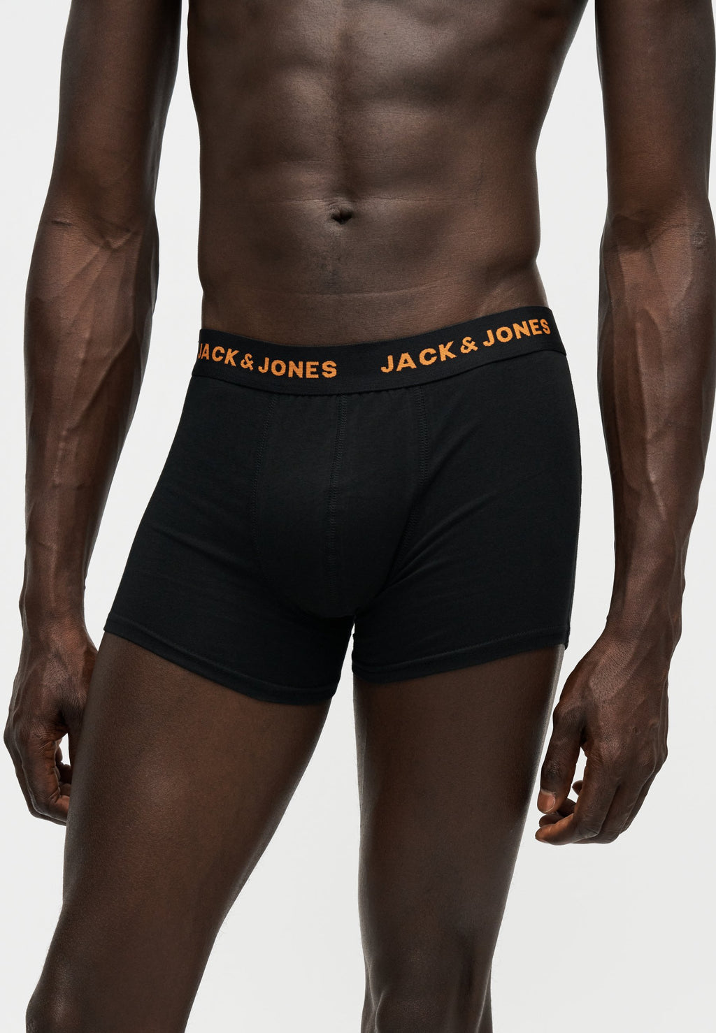 JACBASIC TRUNKS 7 PACK - شورتات - أسود