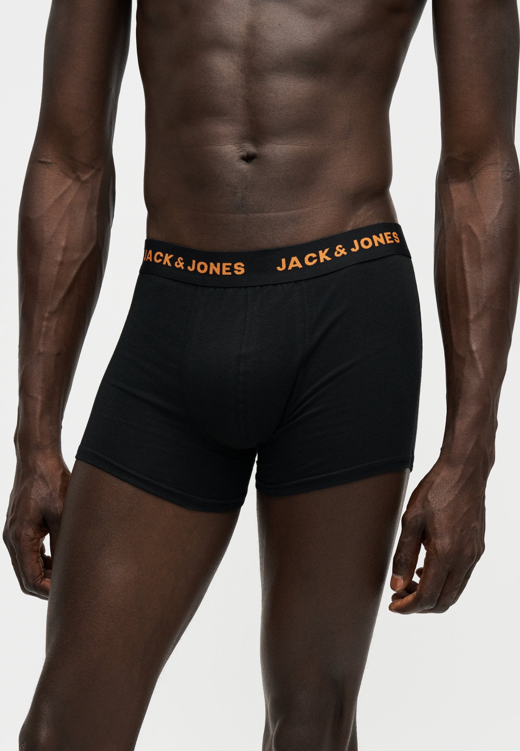 JACBASIC TRUNKS 7 PACK - شورتات - أسود