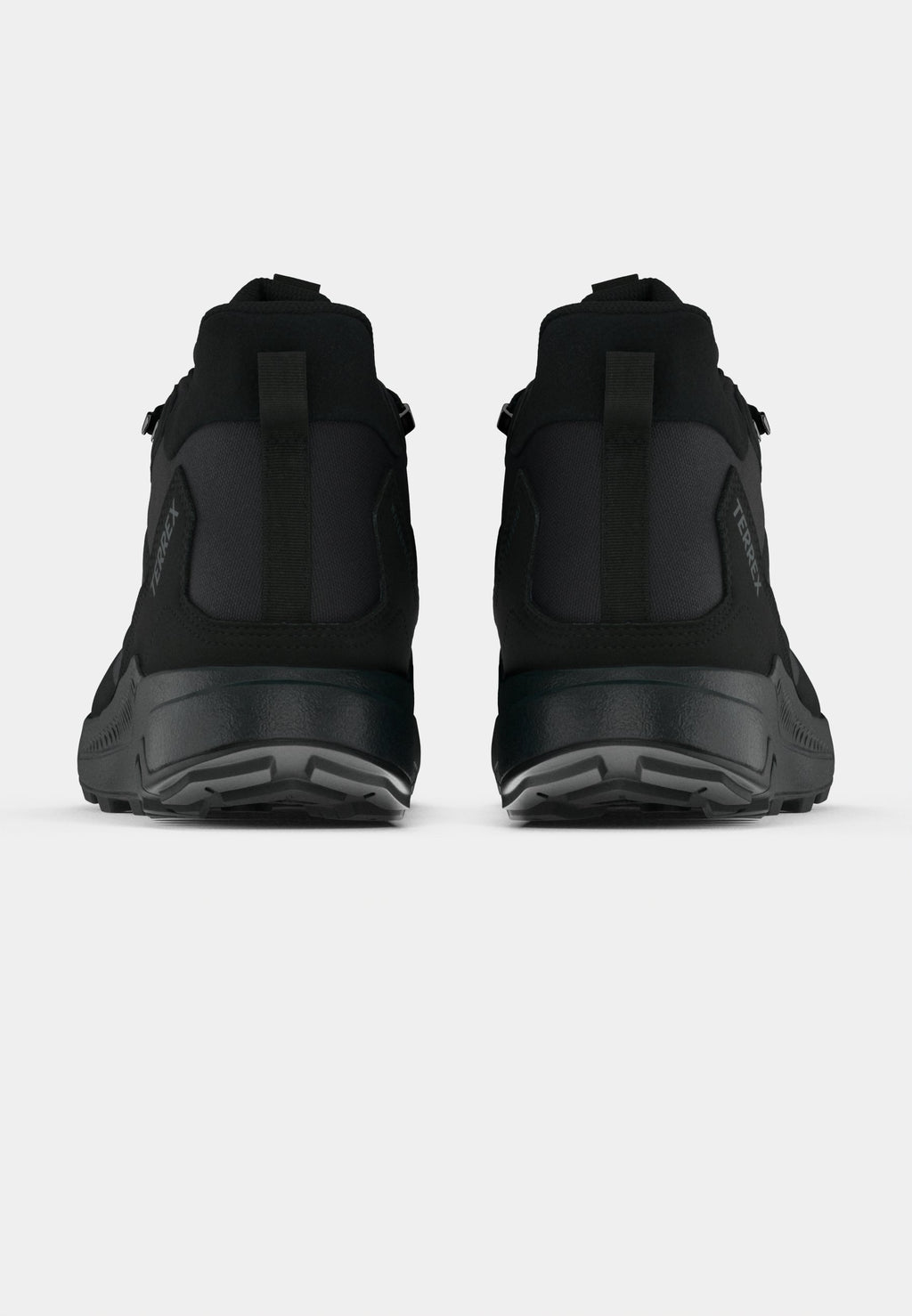 ANYLANDER MID - Hiking shoes - core black/carbon/grey four