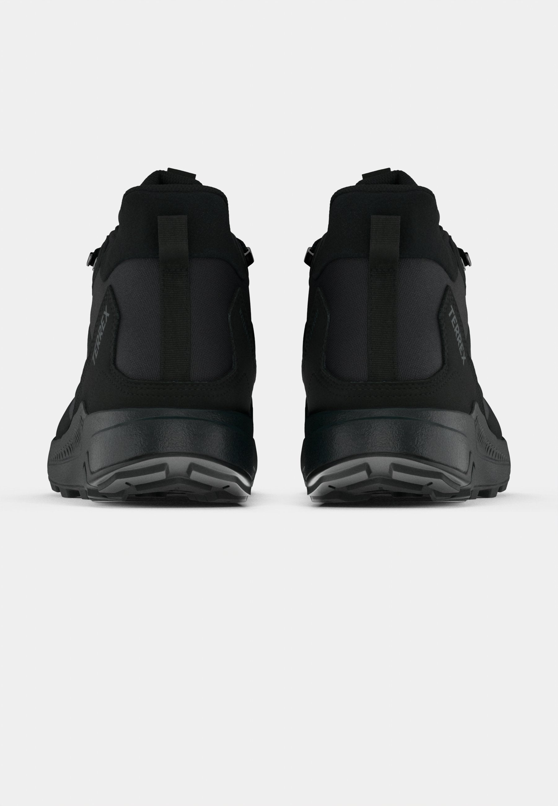 ANYLANDER MID - Hiking shoes - core black/carbon/grey four