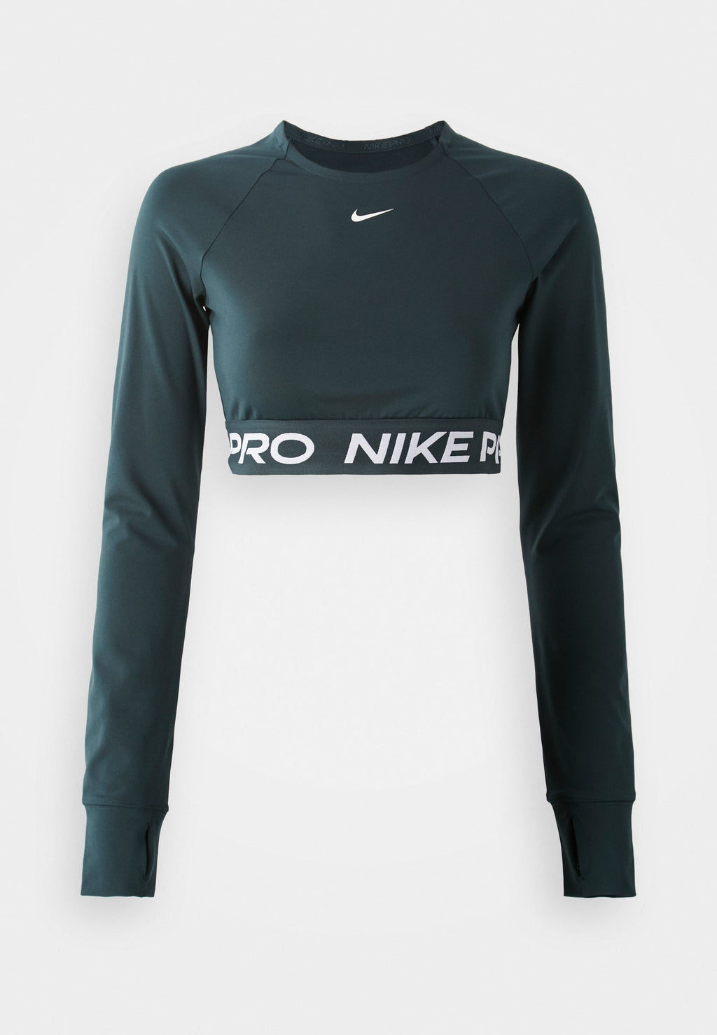 365 CROP - Long sleeved top - seaweed
