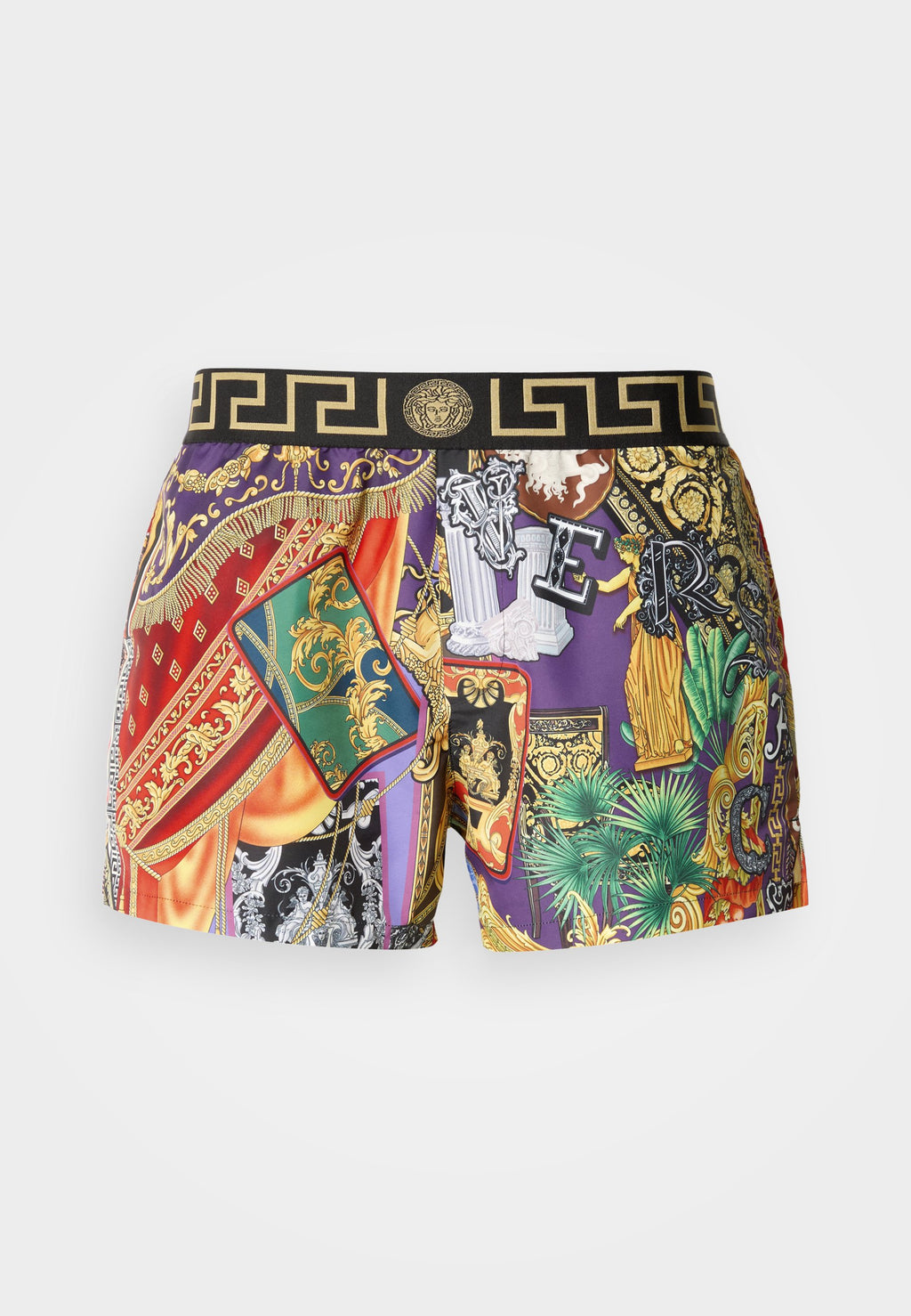 SWIM PATCHWORK PRINT NEW LOGO - Swimming shorts - multicolor
