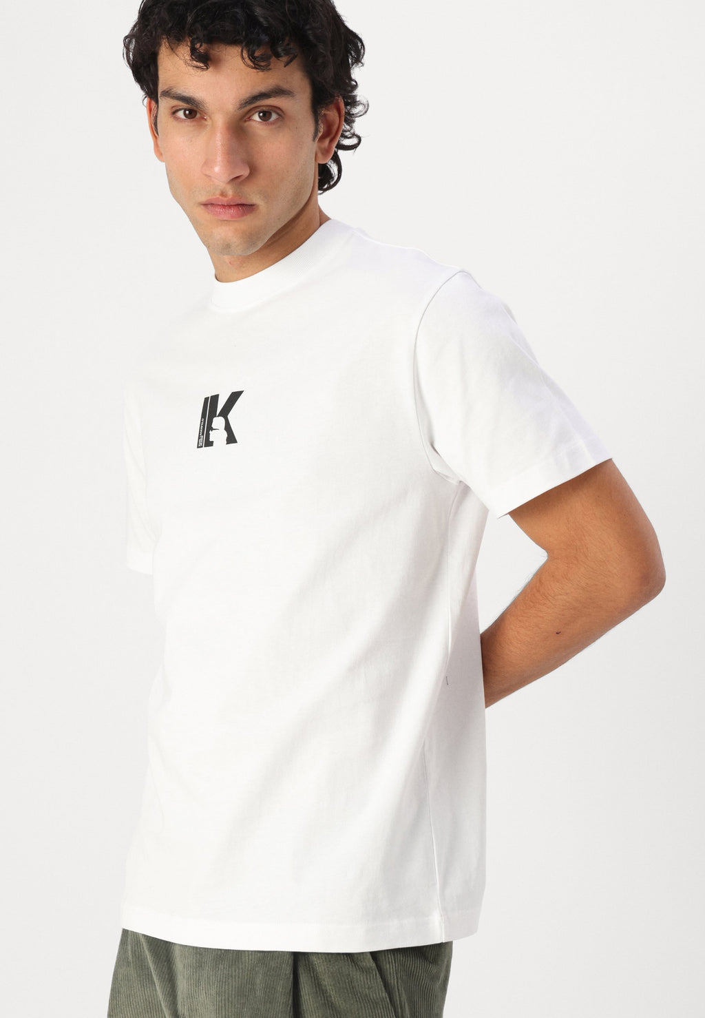 TEE-SHIRT LOGO - T-shirt imprimé - blanc