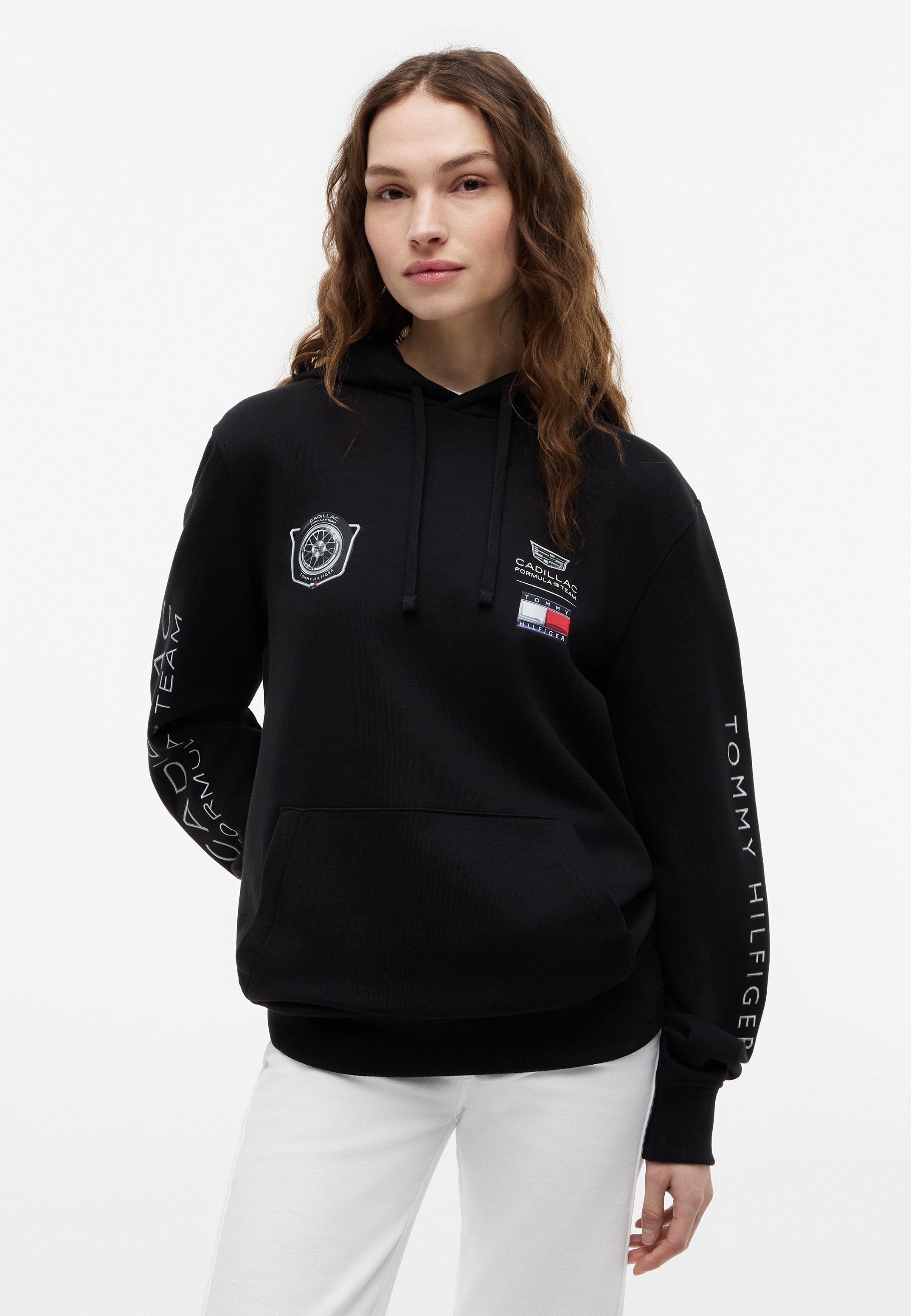 TH X CADILLAC FORMULA 1 TEAM CAR GRAPHIC HOODIE UNISEX - Hoodie - black