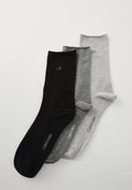 WOMEN SOCK 3 PACK - Socks - grey melange