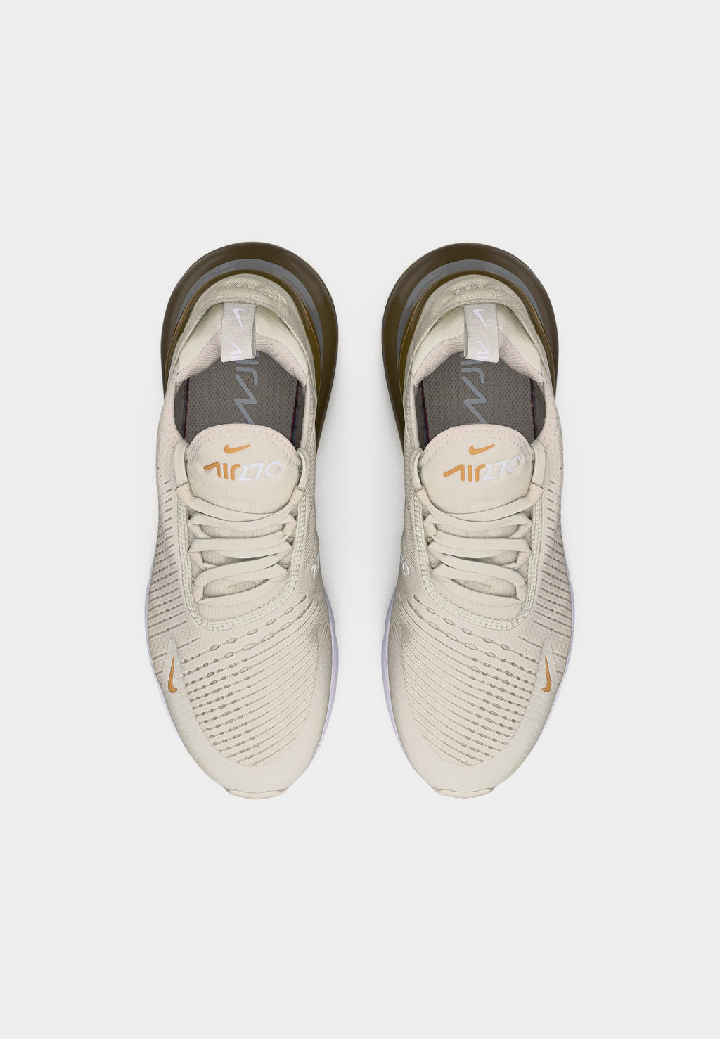 AIR MAX 270 - Baskets - light bone/coloris or métallisé/blanc