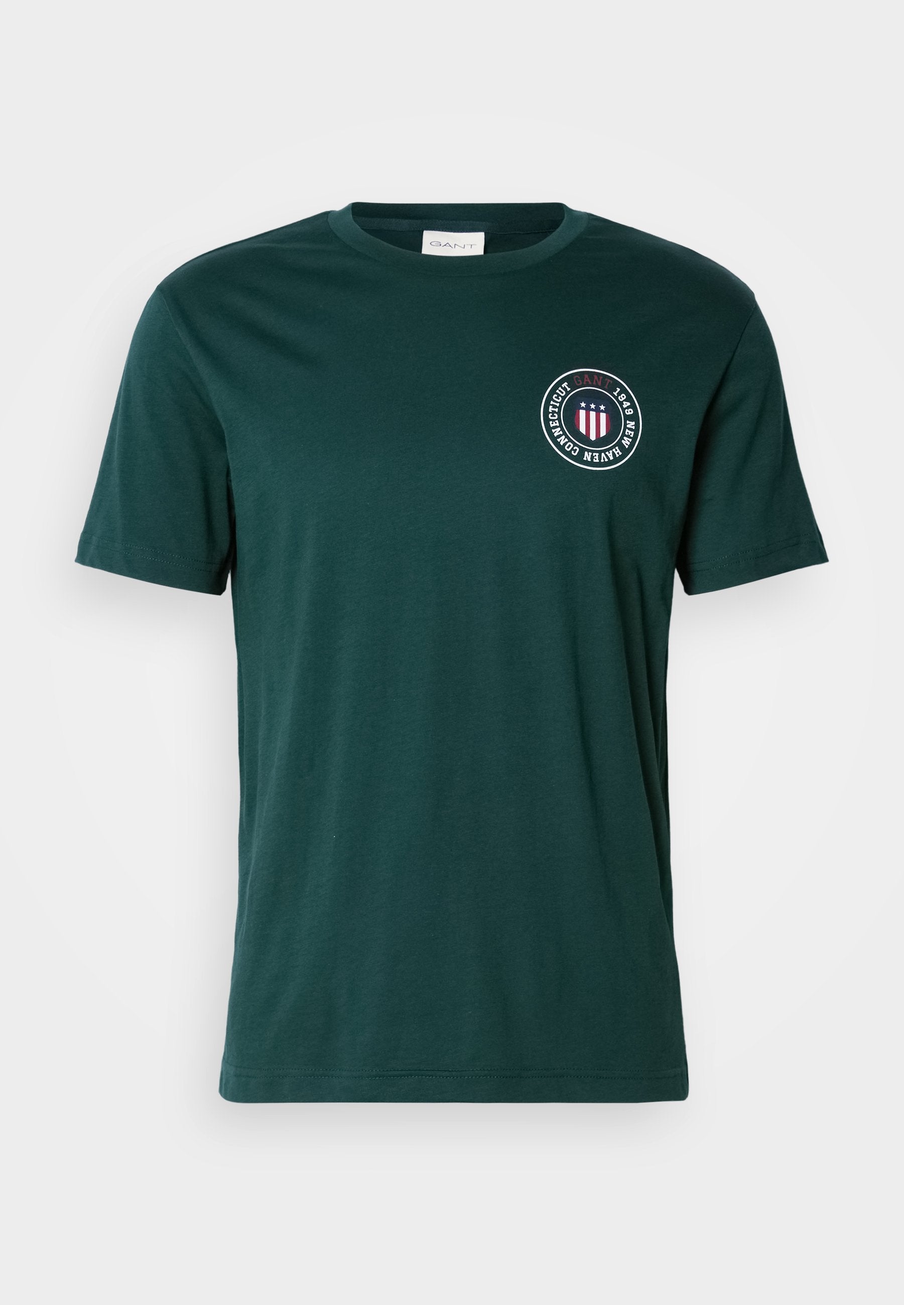 GRAPHIC  - Print T-shirt - tartan green