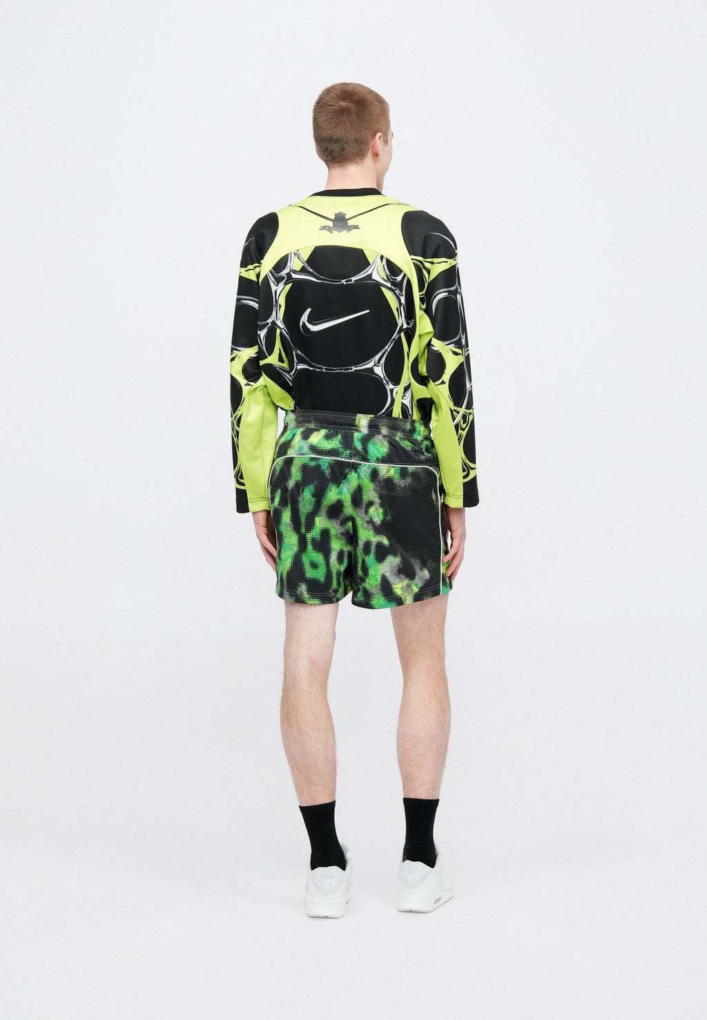 Shorts - mean green/white
