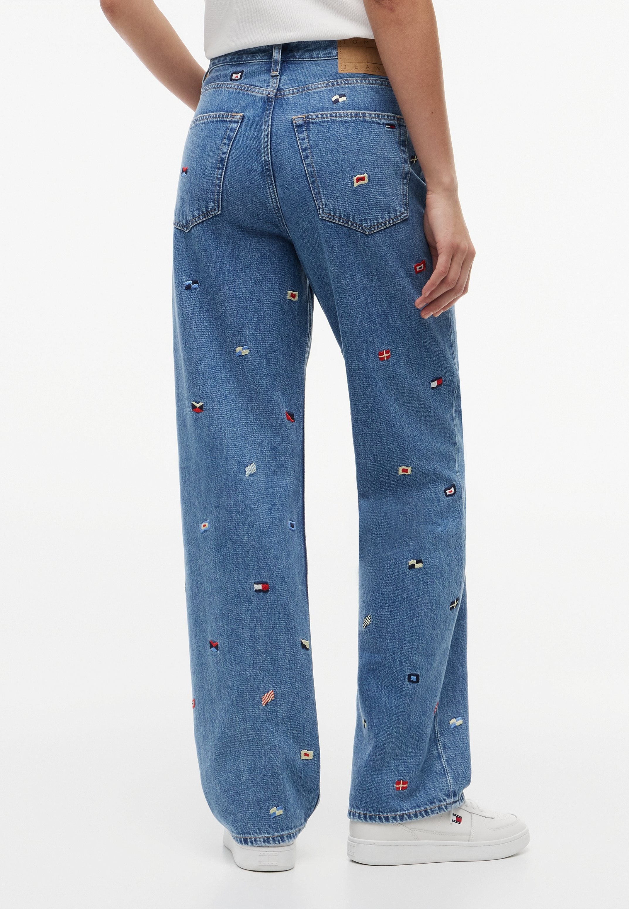 LAYLA - Düz paça jean - orta denim