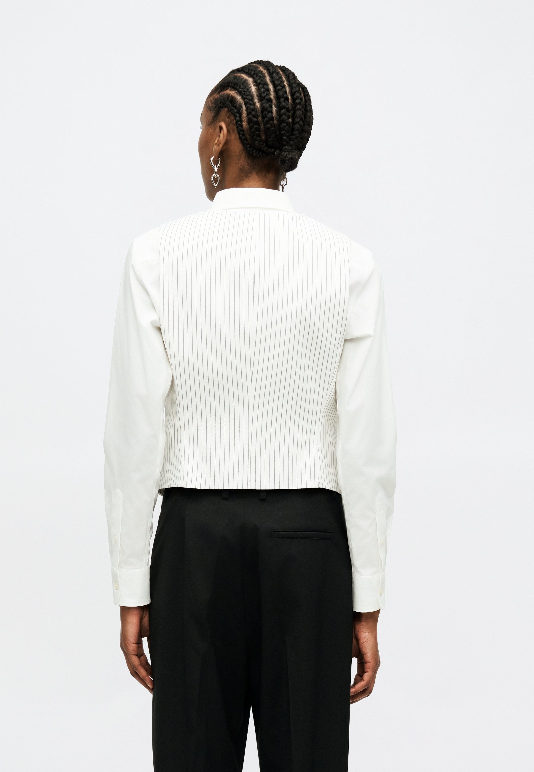AUMARE - Waistcoat - white