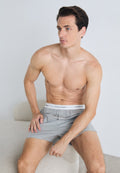 SLIM ICON 3 PACK - Boxer shorts - black/white/grey heather