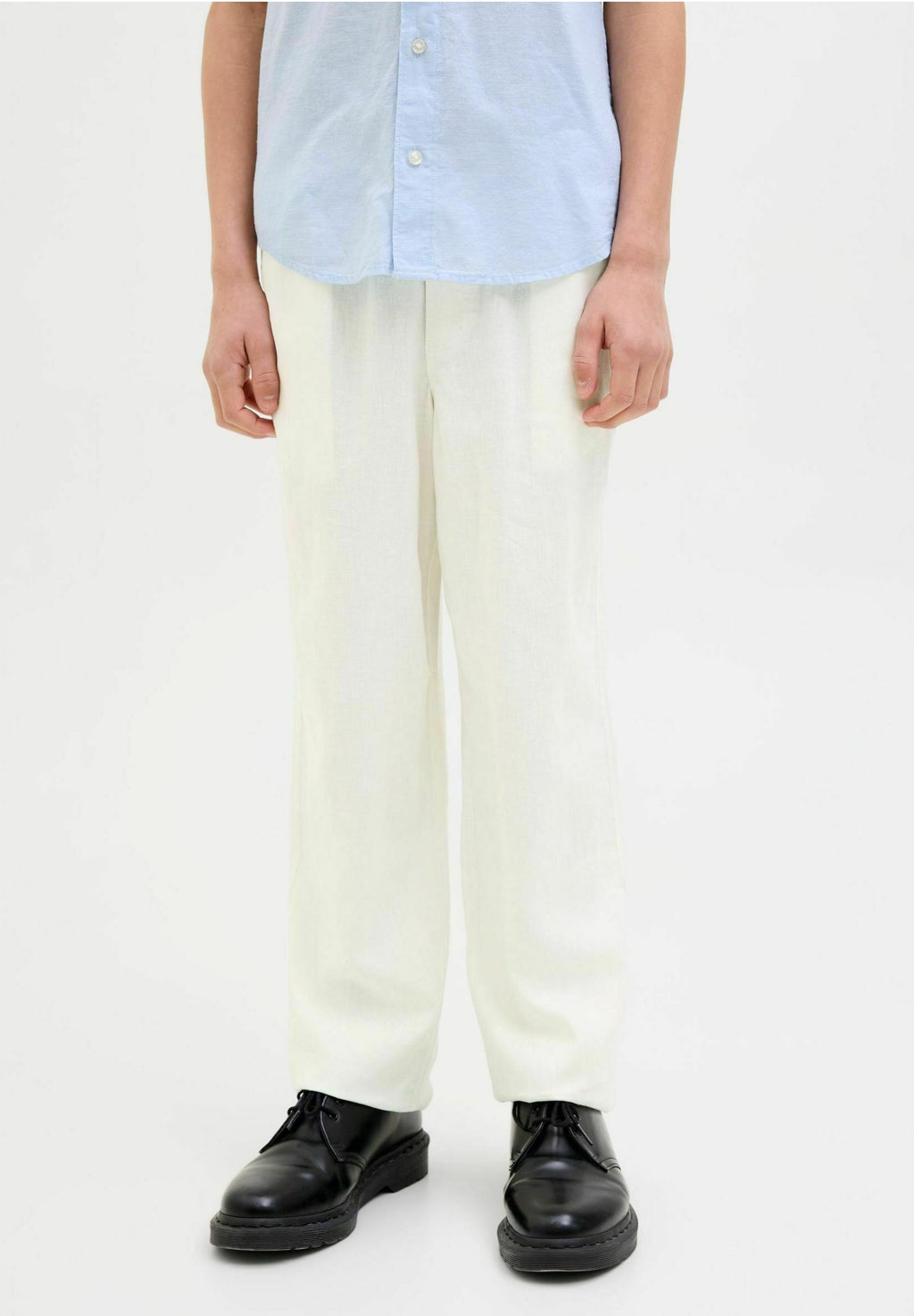 Wide-leg Wide-leg Junior - Trousers - off white