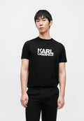 CREW NECK - Print T-shirt - black