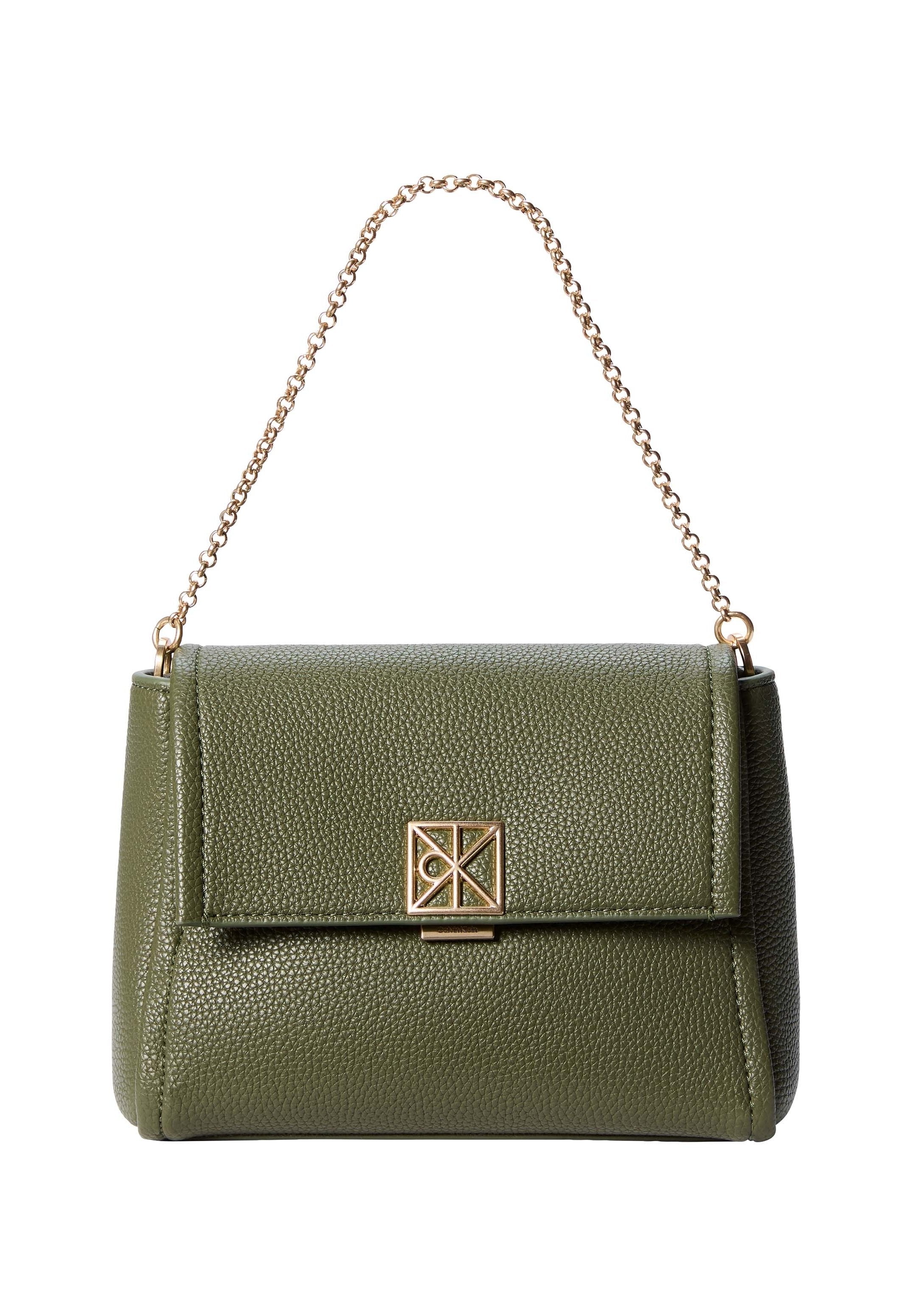 EMBLEM PEBBLE CROSSBODY 20 - Handbag - cypress