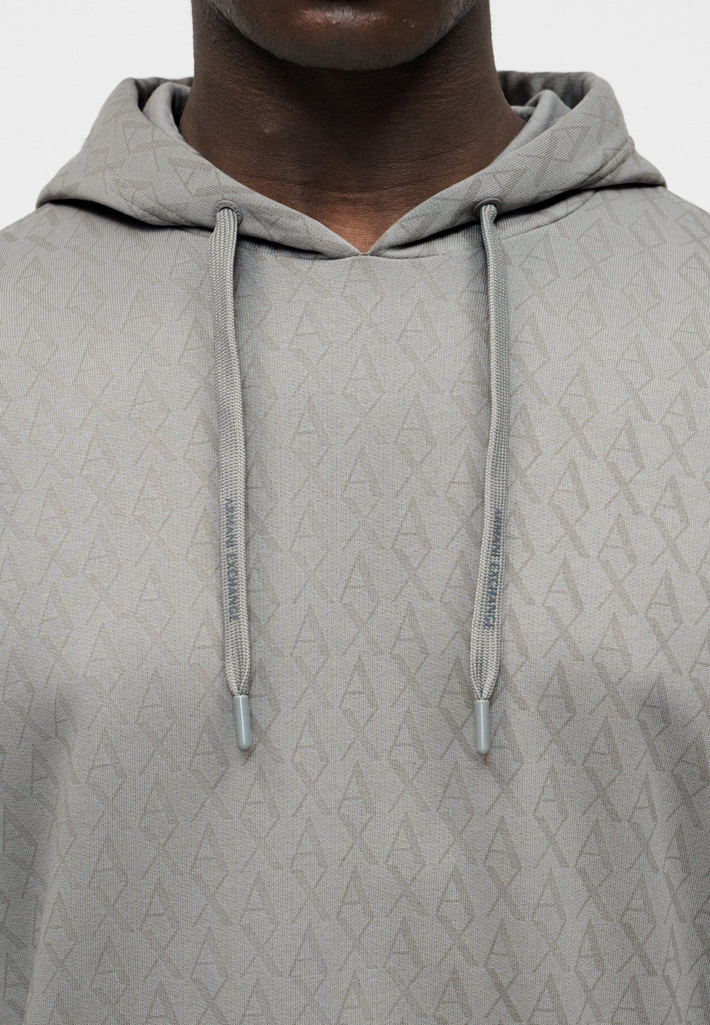AX LOGO HOODIE - Hoodie - chiseled stone