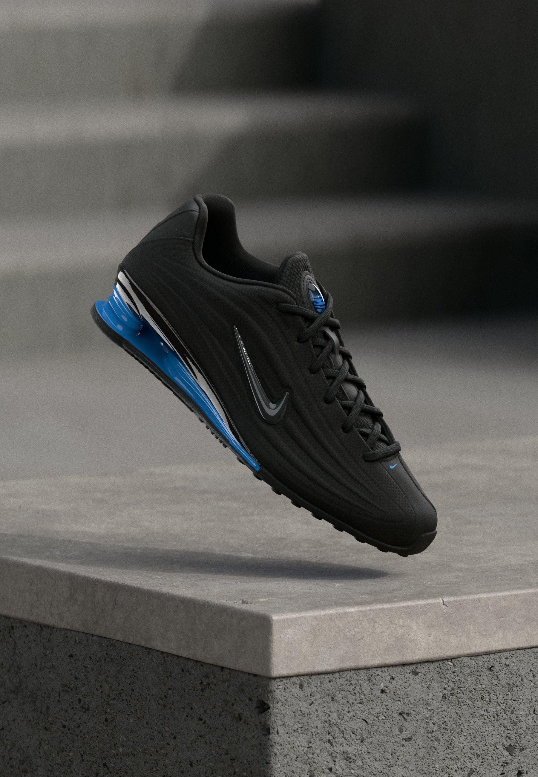 SHOX Z - Baskets - black/off noir/blue hero