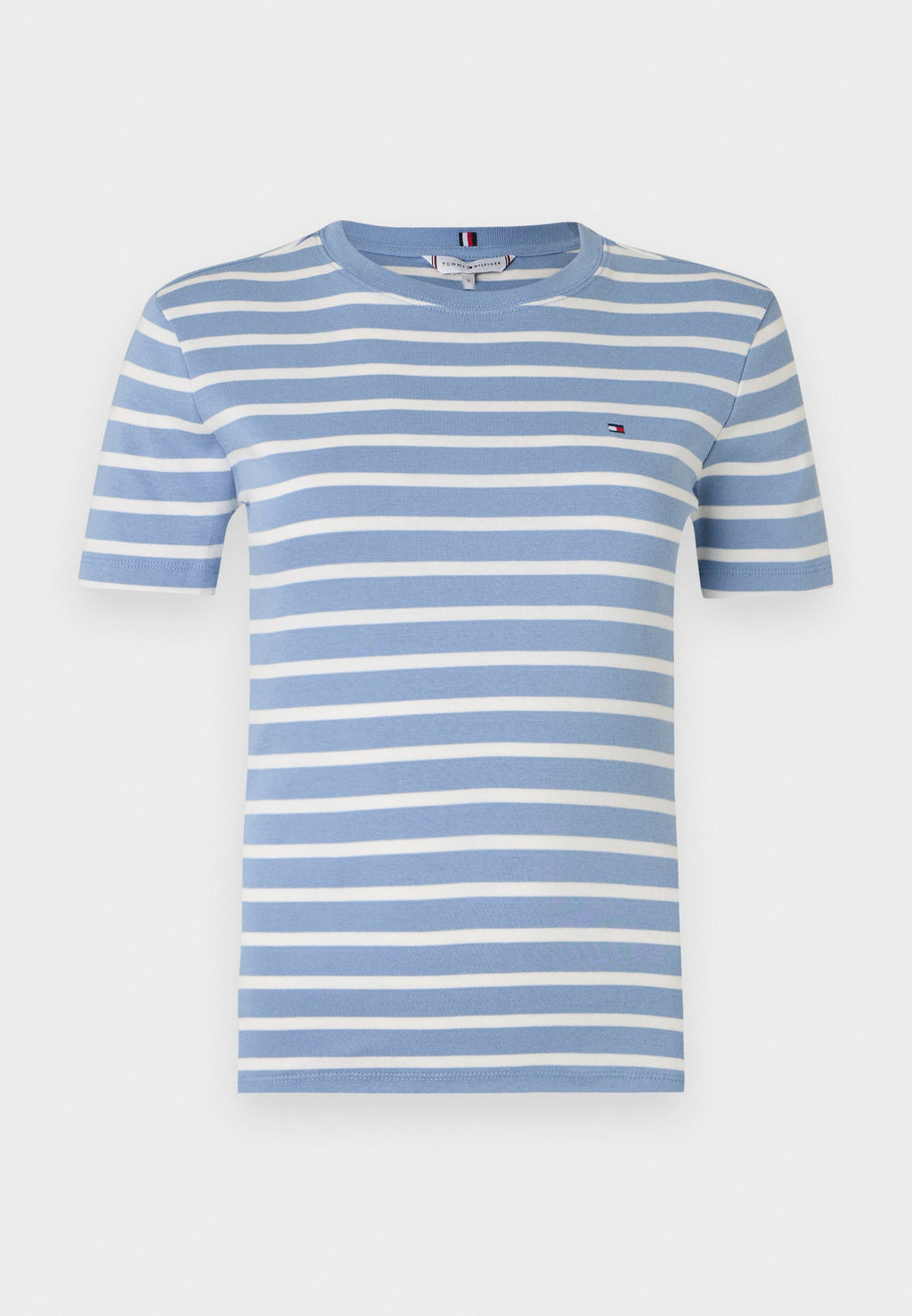 SLIM CODY - Print T-shirt - clear water/ecru