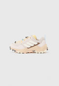 AX4S UNISEX - Hiking shoes - ice purple/off-white/ice tangerine