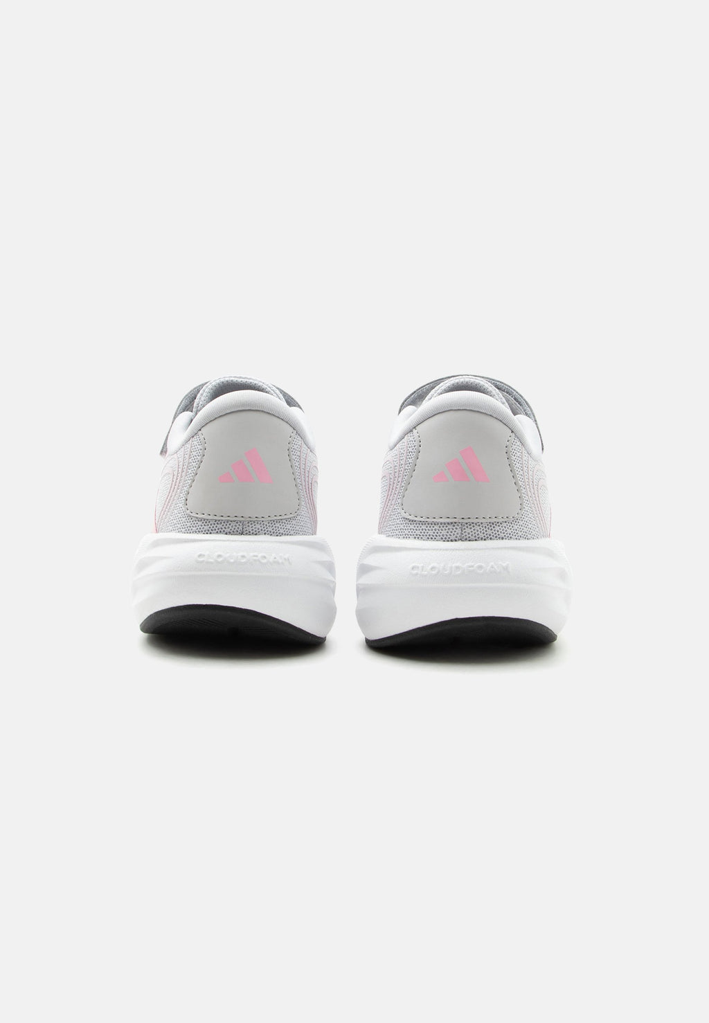 GALAXY 8 EL C UNISEX - Road running shoes - solid grey/pink fusion/clear pink