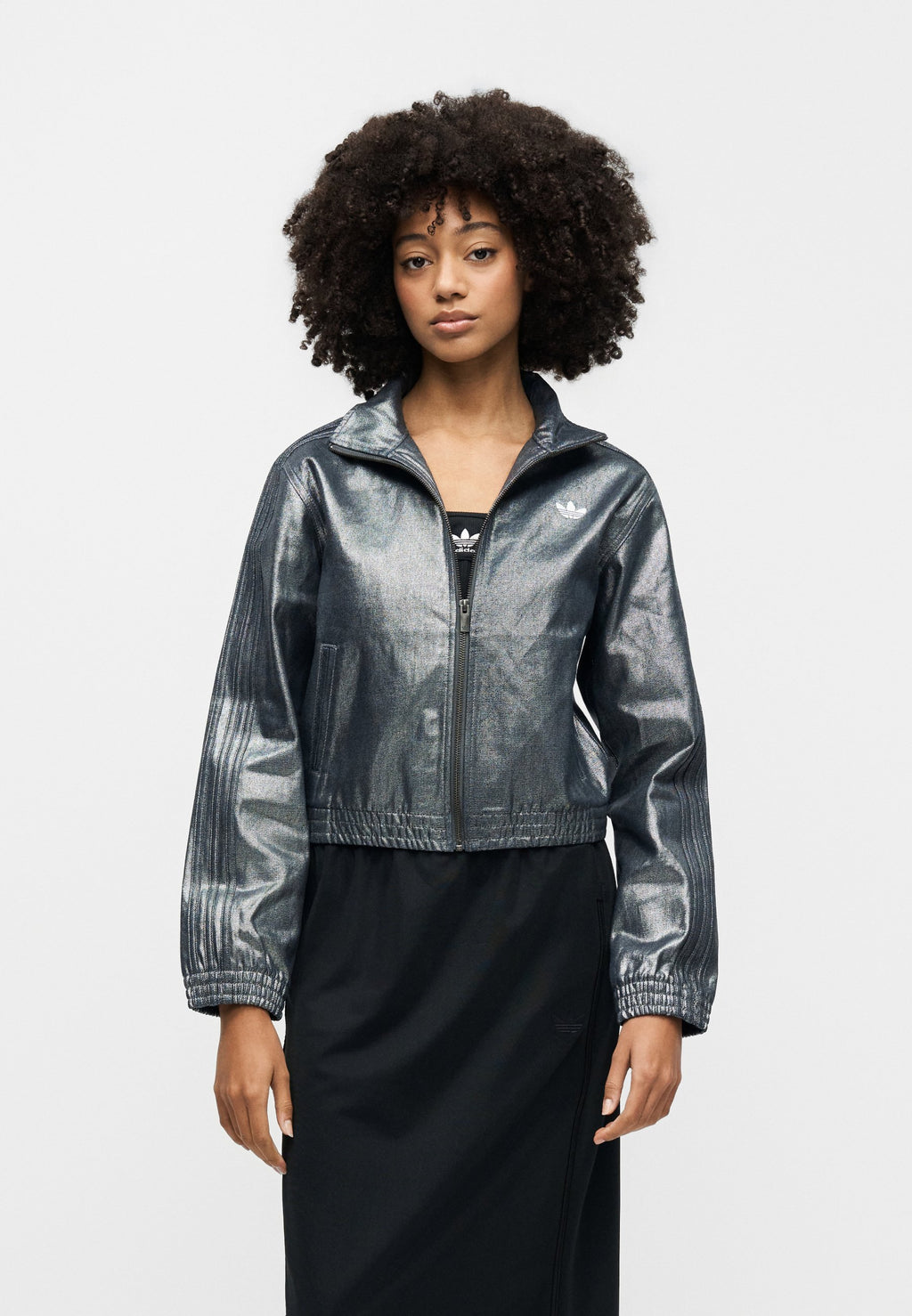 FIREBIRD - Denim jacket - silver-coloured